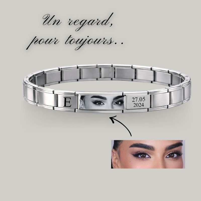 Bracelet personnalisé-Yeux